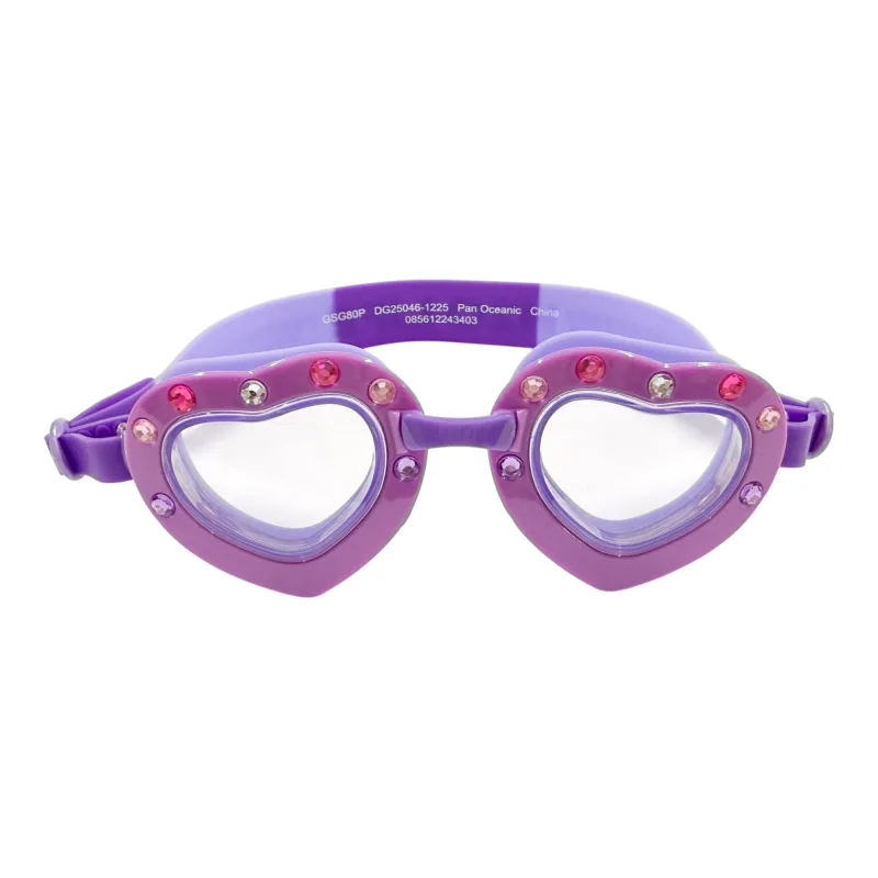 Heart Bling Purple